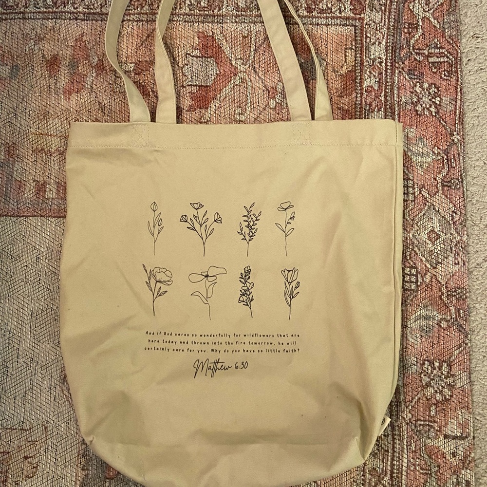 Canvas tote bag